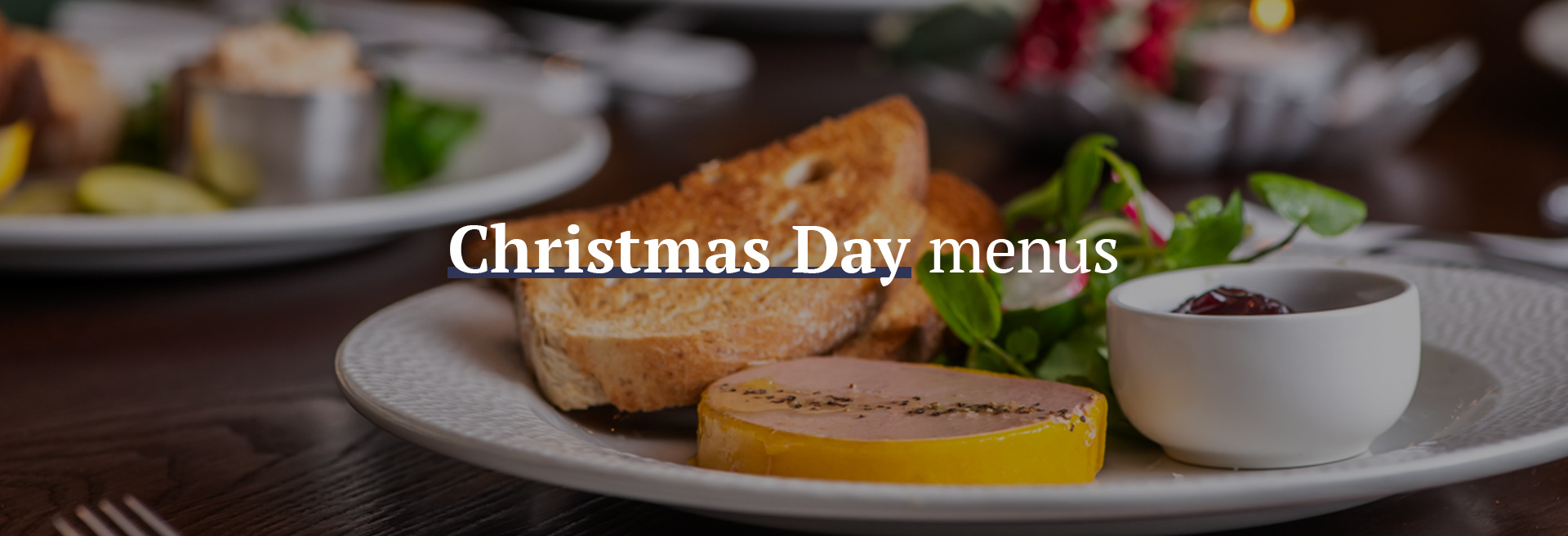 Christmas Day Menu at The Old White Lion