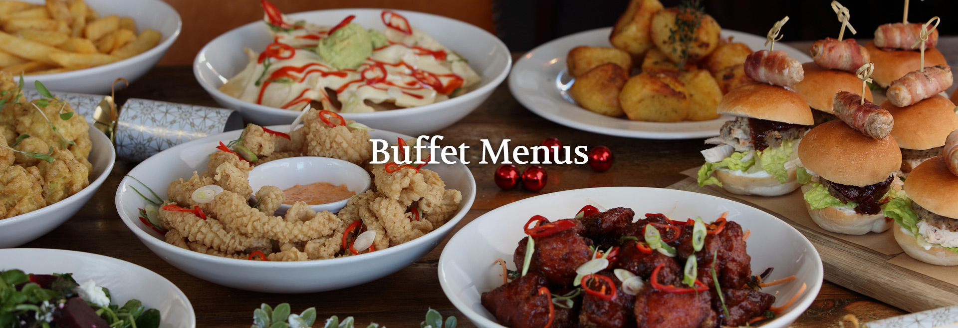 Festive Buffet Menu at The Old White Lion 