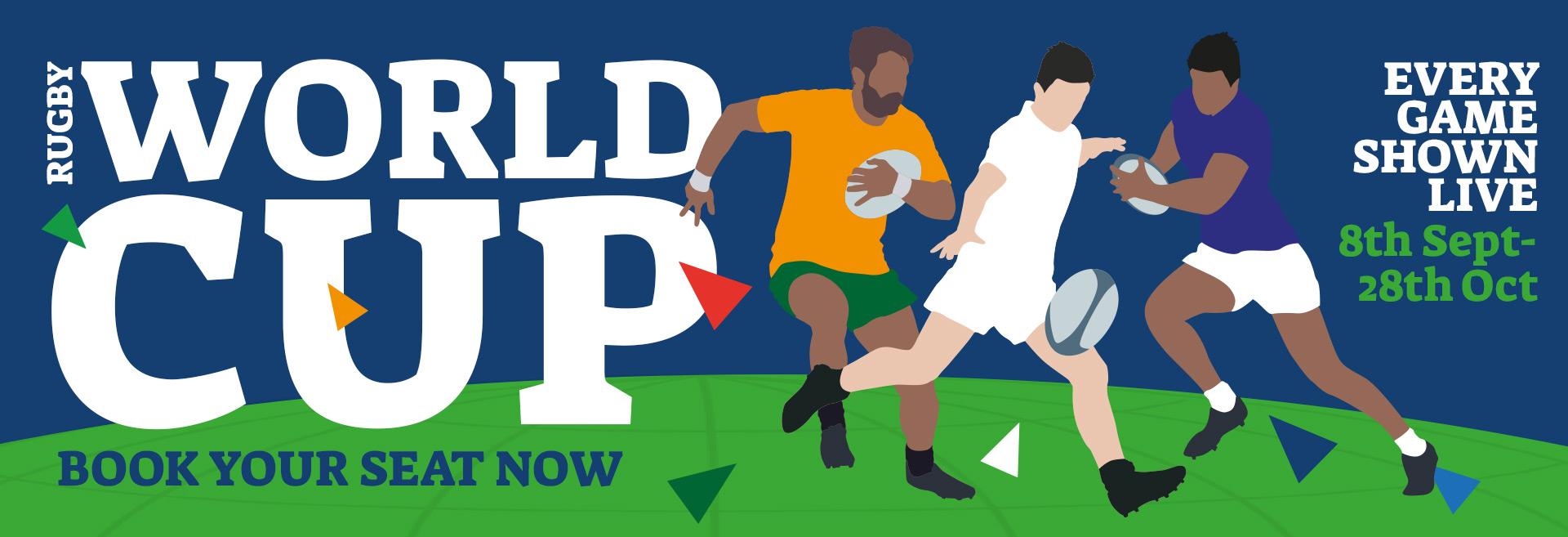 Watch the Rugby World Cup at The Old White Lion