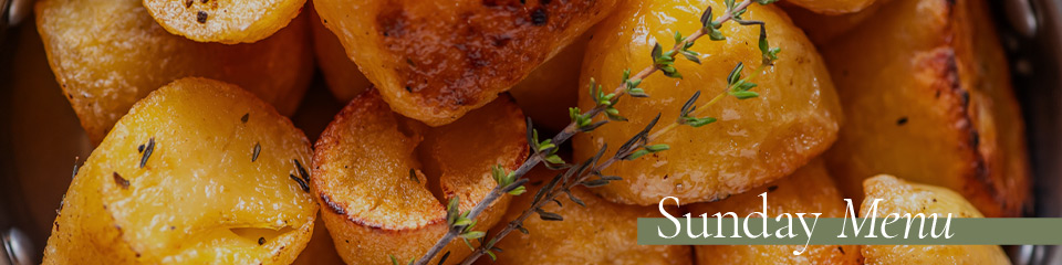 Sunday Menu at The Old White Lion