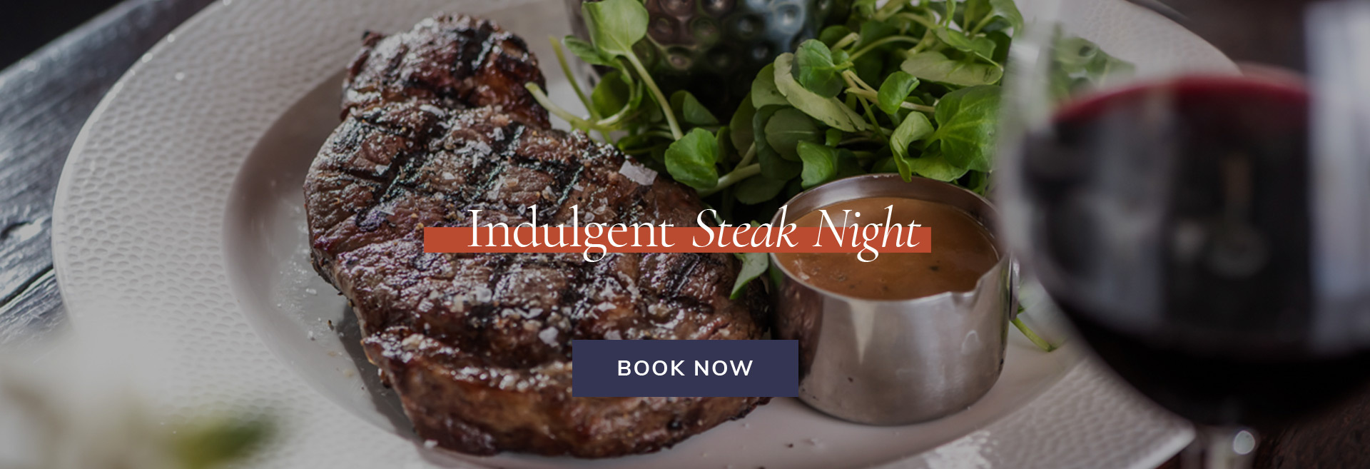 Steak Night at The Old White Lion
