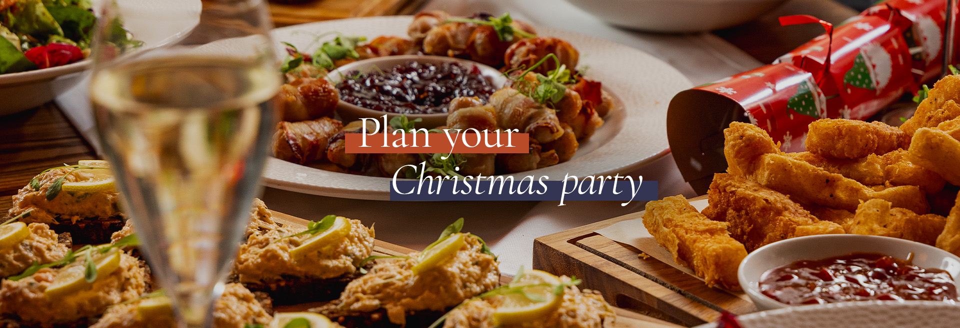 Christmas party at The Old White Lion