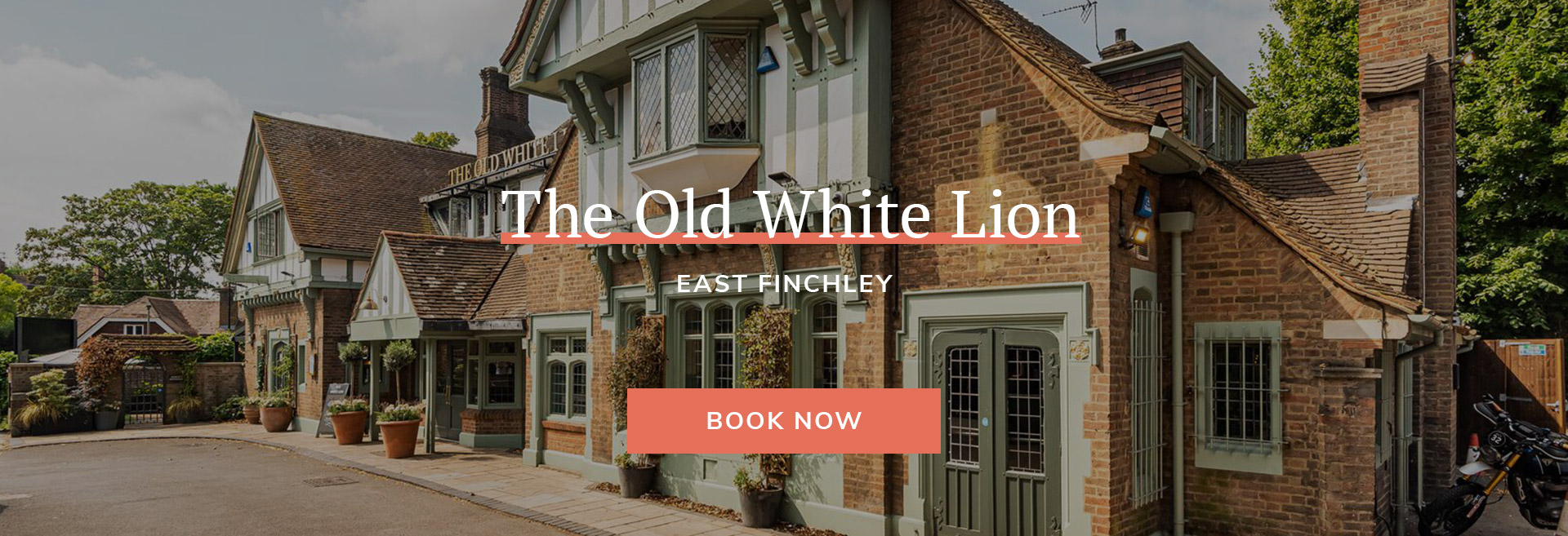 The Old White Lion Banner 1